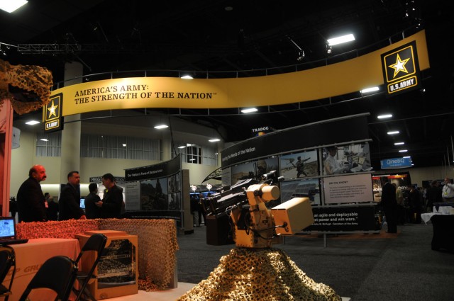 'Top line' Army messages featured on new display at AUSA