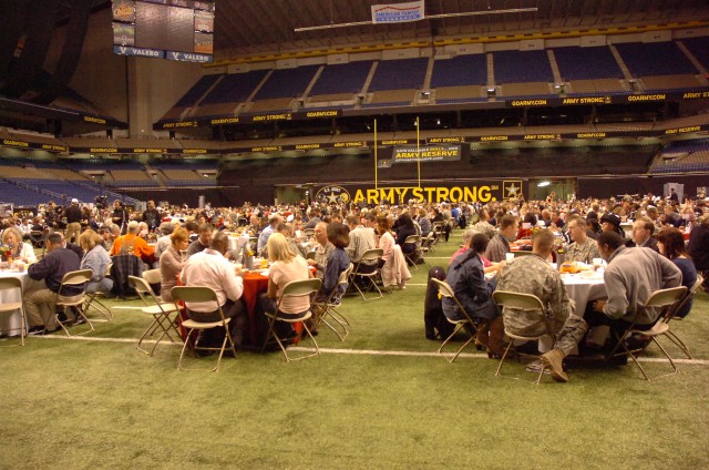 Welcome Barbecue for Community Leaders, All American Bowl Staff