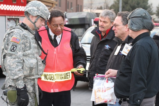 Area I holds anti-terror drill