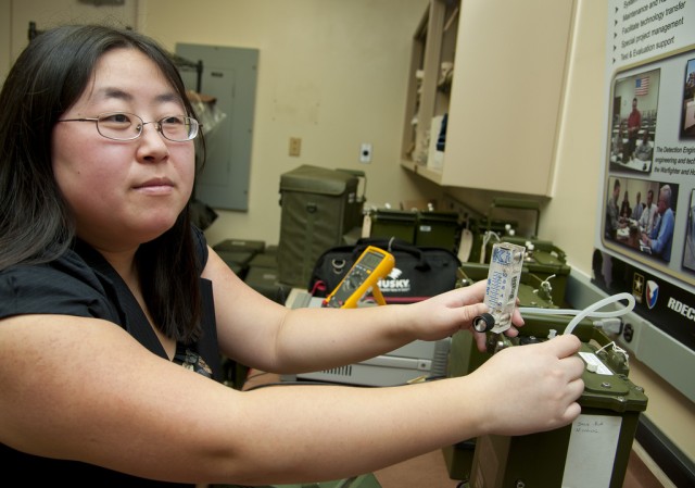 Army engineer protects Soldiers from chemical threats