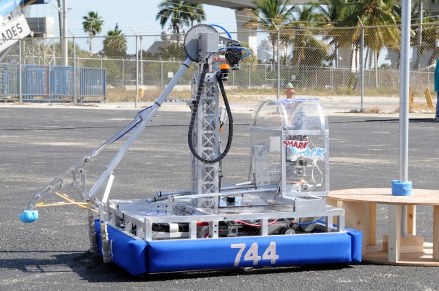 Fort Lauderdale high schoolers demo robot at AUSA expo