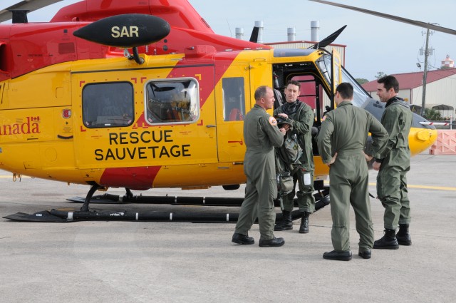USCG, Royal Canadian AF work together