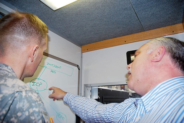 Quarterly exercise prepares post's response for tornadoes