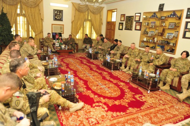 Gen. Sherzai hosts luncheon with 25th Combat Aviation Brigade and 159th ...