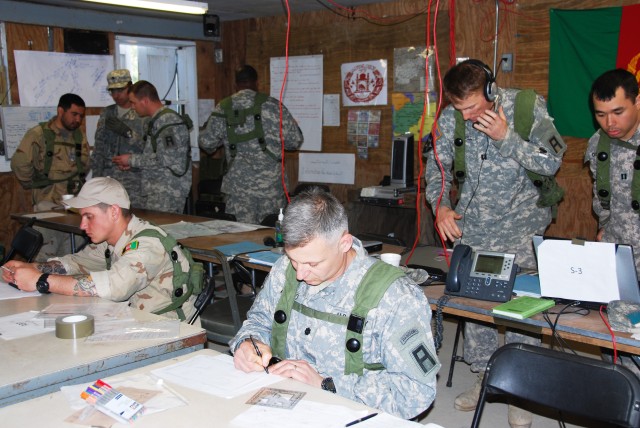 New Army Mission Partners First Army Senior Mentors, Afghan Security Forces