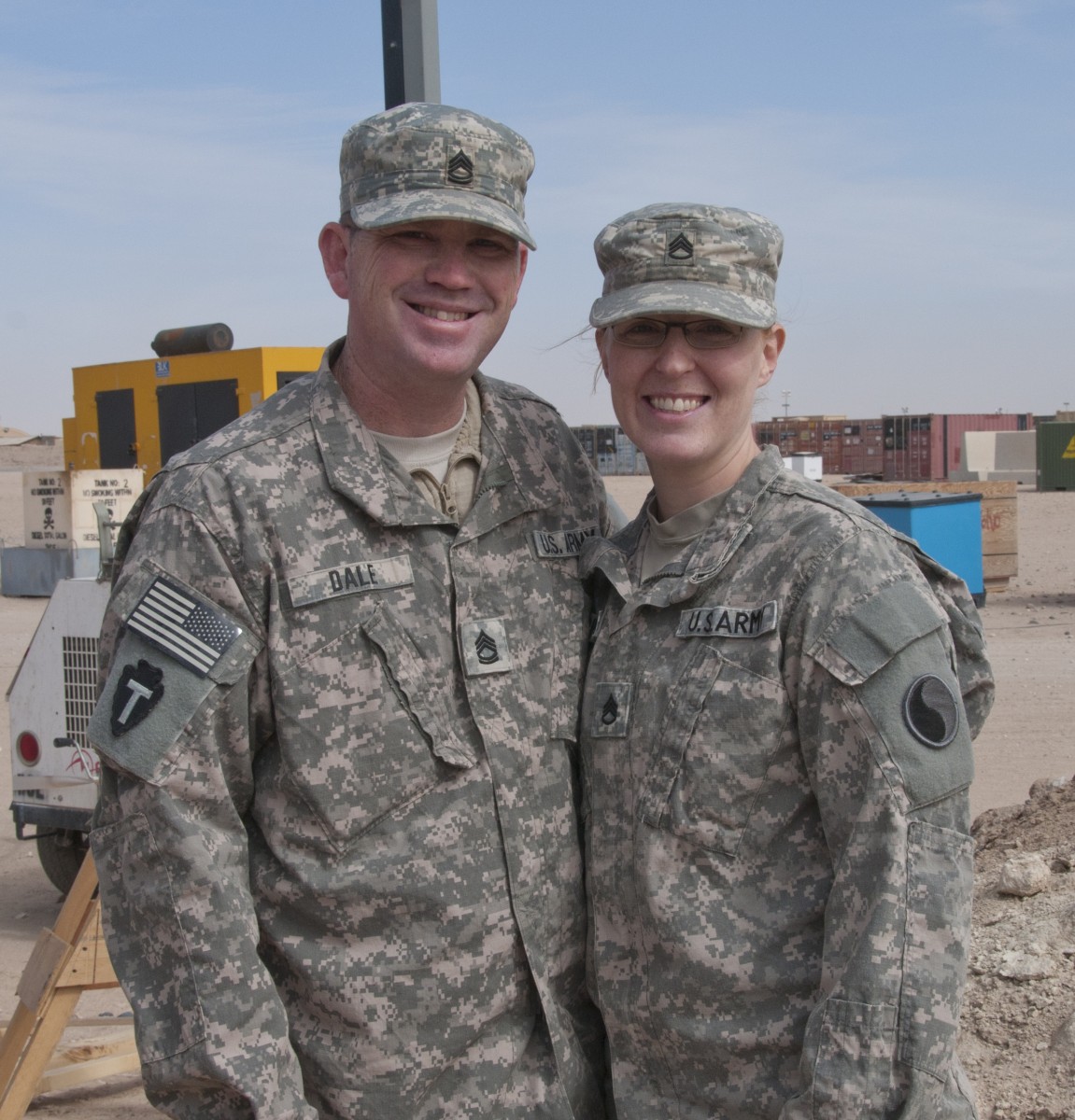 Army National Guard couple deploys together | Article | The United ...