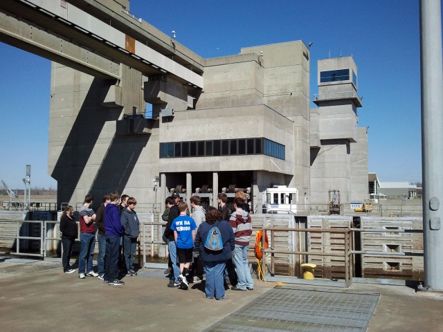 Touring the Corps of Engineer's Melvin Price Locks and Dam