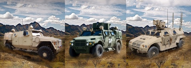 Joint Light Tactical Vehicle prototypes