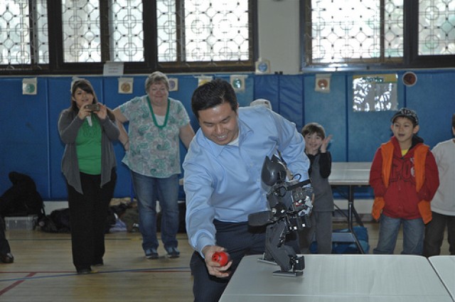 SAES gets hands on with robots