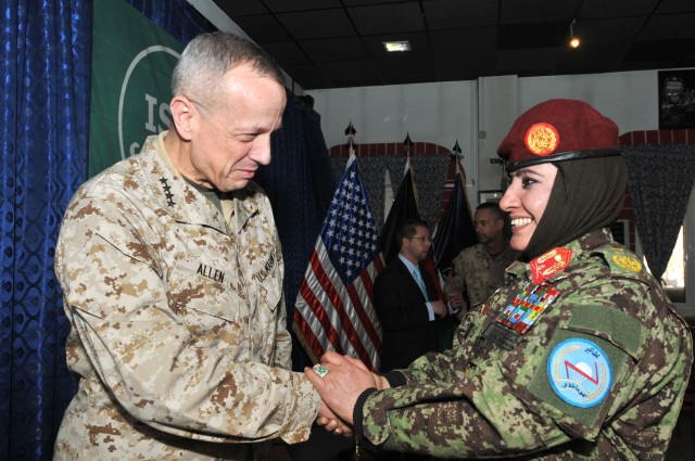 ISAF, Afghan Ministry of Labor and Social Affairs host Gender Integration Luncheon