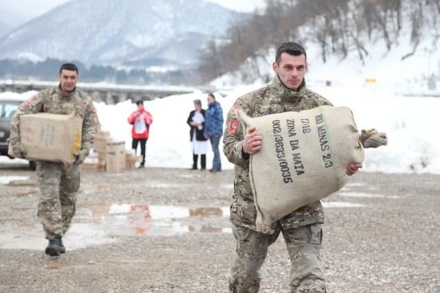7th CSC oversees Montenegro Humanitarian Assistance mission