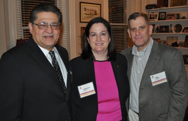 Installation management officials meet with Texas community leaders