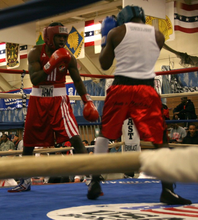 Soldier athletes leave it all in ring