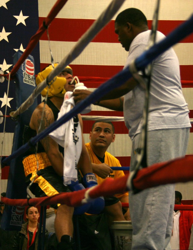 Soldier athletes leave it all in ring