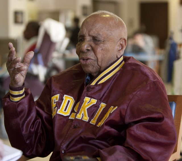 African-American veteran tells history