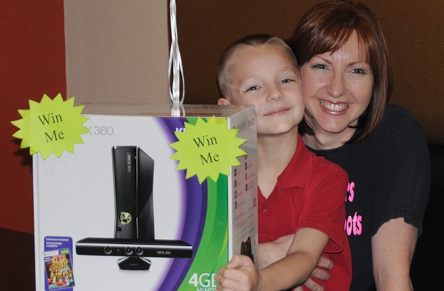 Son of deployed Soldier wins game system
