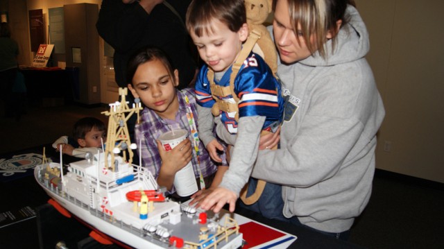 USACE and USCG teach children about river navigation