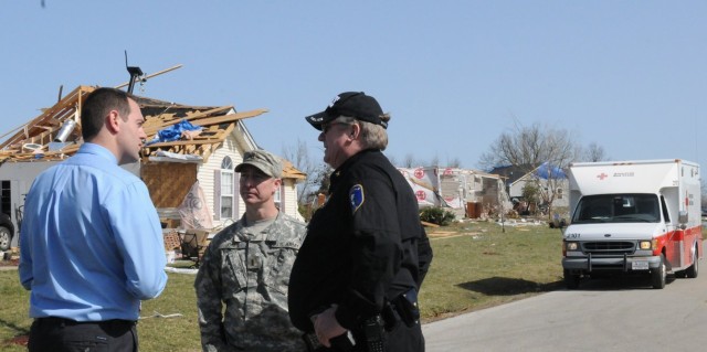 Kentucky National Guard responds to tornado destruction