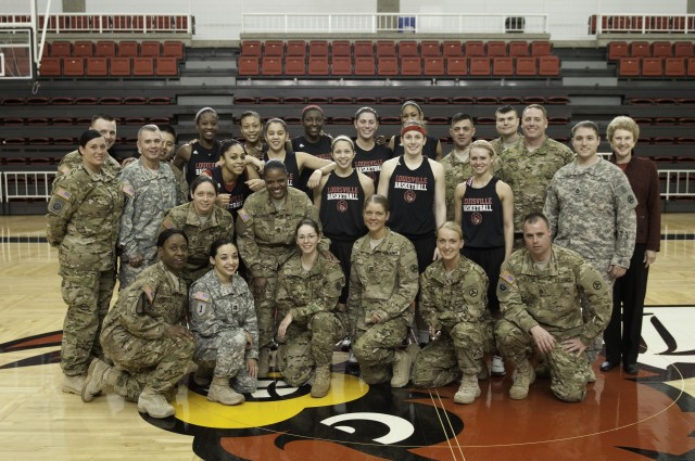 Sustainers visit U of L, advise ROTC cadets