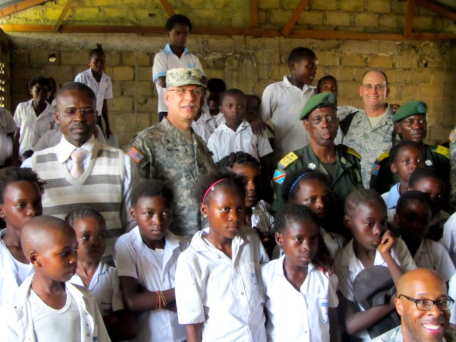 USARAF chaplains in Democratic Republic of the Congo