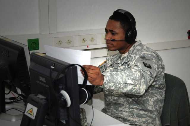 The Army's Simulation Center in Grafenwoehr turns up the pressure on training units. 