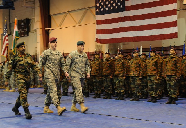 Yudh Abhyas 2010 opening troop review