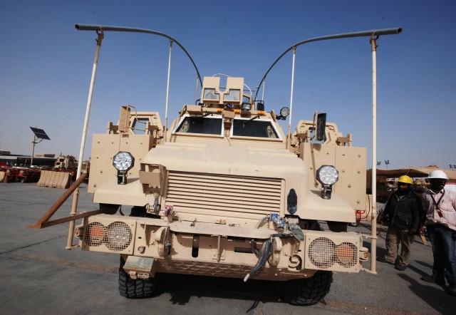 Last Iraq MRAP headed for 1st Cav Museum