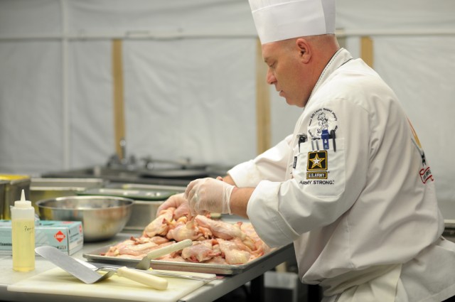 Chefs bring elegance, teamwork to Army's largest culinary competition