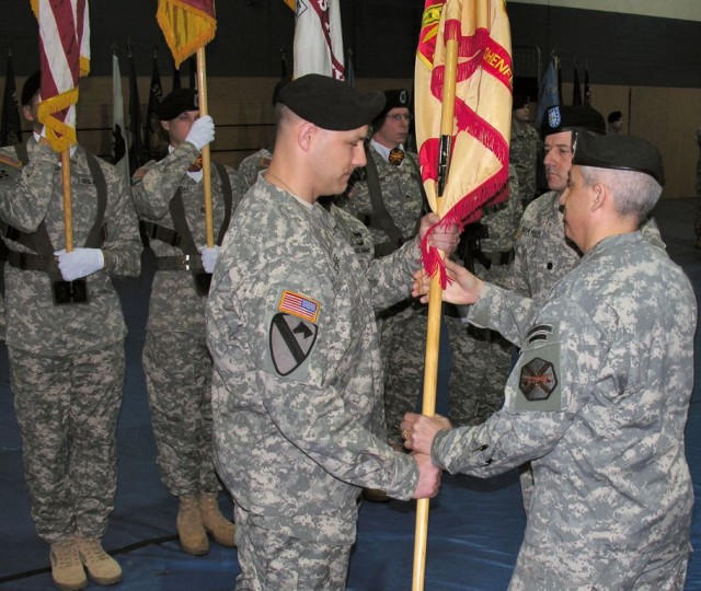 Passing the guidon