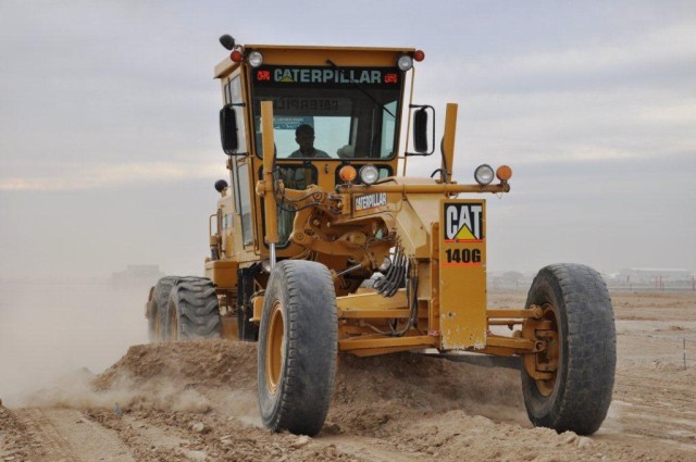 Construction site in Afghanistan
