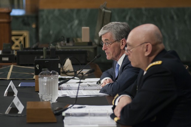 Army Secretary and Army Chief of Staff testify before the Senate Armed Services Committee