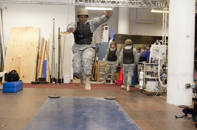 Testing Soldier performance at Natick