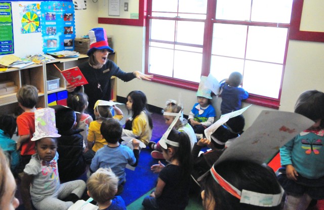 Monterey military children celebrate Seuss