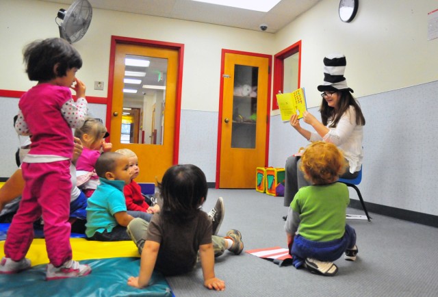 Monterey military children celebrate Seuss