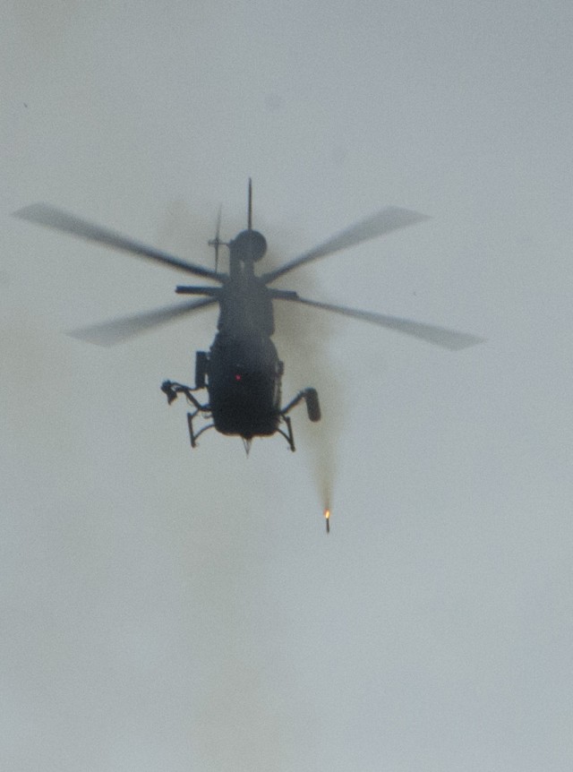 Kiowa Warriors light up JBLM sky