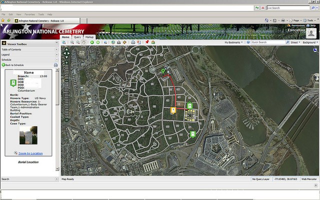 Geospatial Mapping Enhances Arlington Cemetery Management