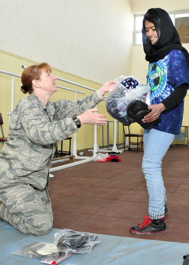 An Afghan Goal: Virginia natives help promote girls soccer in Kabul