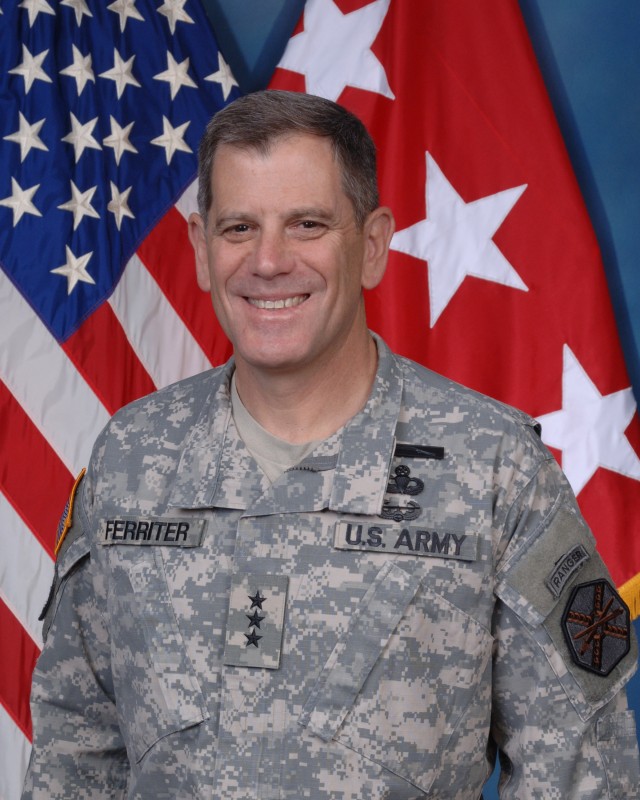 Lt. Gen. Michael Ferriter, commanding general, U.S. Army Installation Management Command and Assistant Chief of Staff for Installation Management