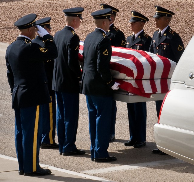 Former SMA William O. Wooldridge funeral precession