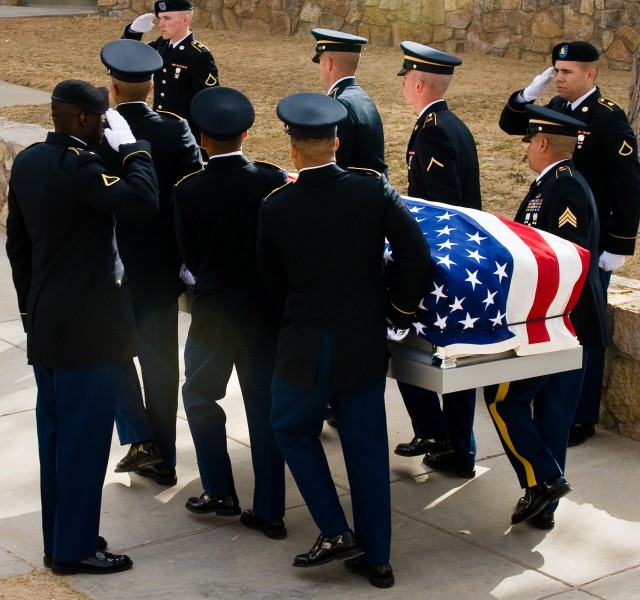 Former SMA William O. Wooldridge funeral precession