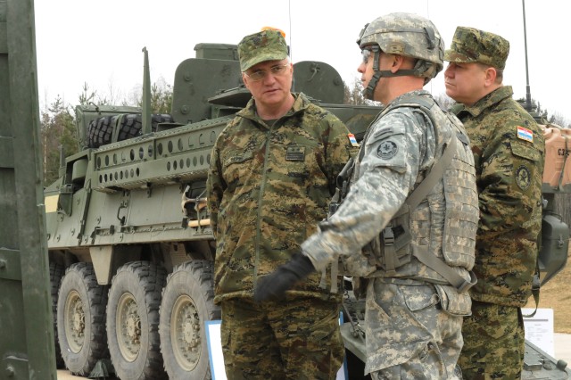 Croatian Land Forces visit JMTC | Article | The United States Army