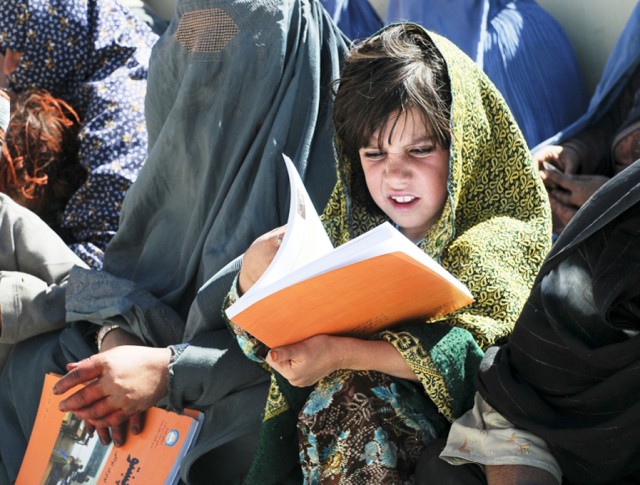 Afghan ladies celebrate International Women's Day