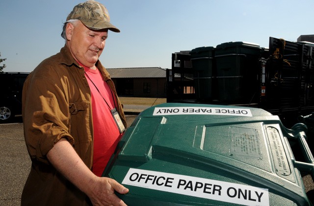 Rucker reduces consumption of natural resources