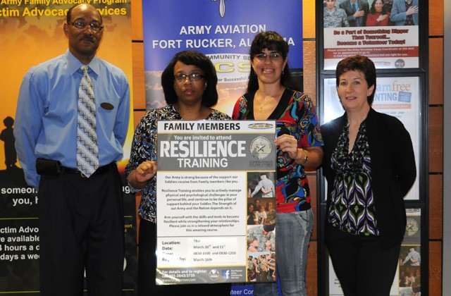 Resilience training aims to build stronger Families