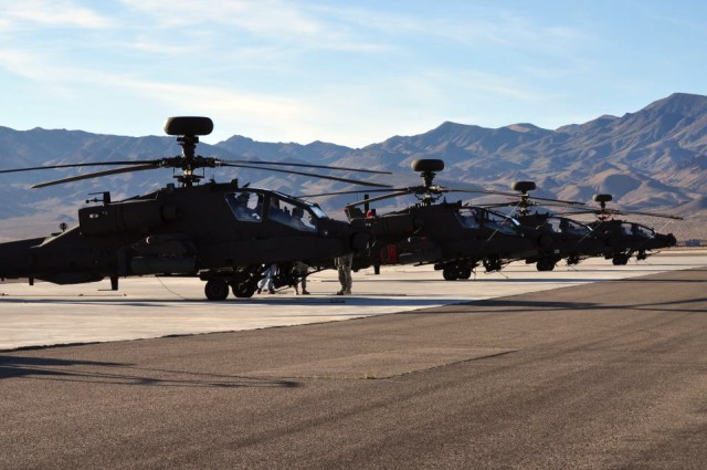 Soldiers of 'Big Red 1' take center stage in Apache, Gray Eagle tests