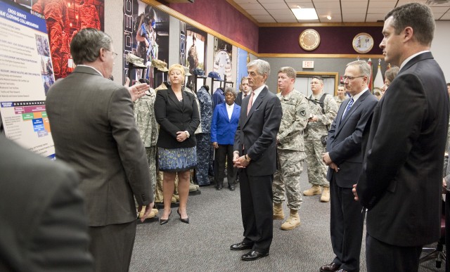 Secretary of the Army sees 'science behind the Soldier'