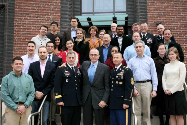 IMCOM Leadership visits Tufts University