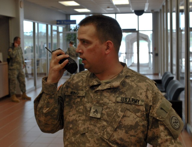 New York Army National Guard Troops Use Mississippi Airport to Train for Bahrain