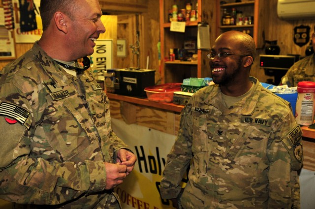 First Cup Offers CAB Soldiers Morale Boost