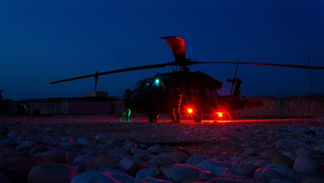 Air Cav over the skies of northern Afghanistan